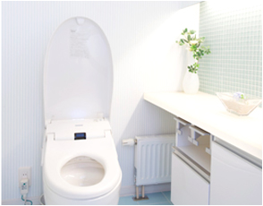 Toilet トイレをチェックする