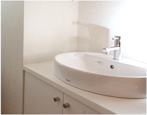 Bathroom 洗面室をチェックする